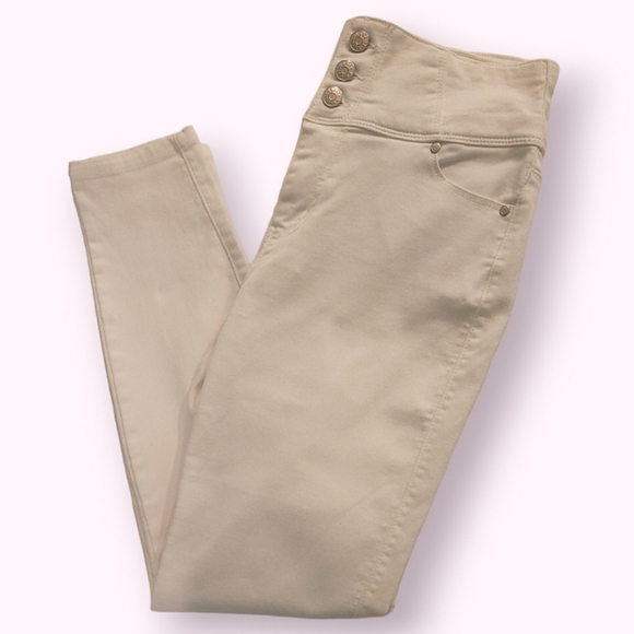 Celebrity Pink Denim - Celebrity Pink Optic White High Rise Ankle Skinny Jeans